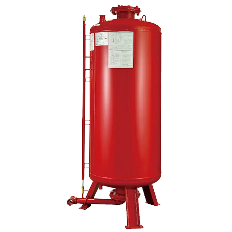 Foam storage tanks